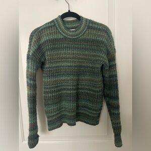 Striped Green Sweater